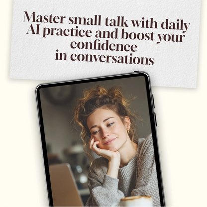 Daily AI Small Talk Practice Checklist – How to Use AI to Practice Small Talk Daily