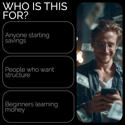 $100K Action Plan Checklist | How to Save 100K Step-by-Step Digital Checklist for Smart Money Goals
