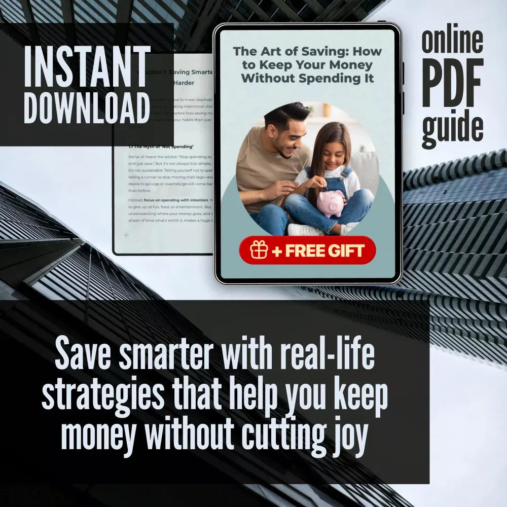 The Art of Saving: How to Keep Your Money Without Spending It | Best Way to Save Money Without Spending It Digital Guide