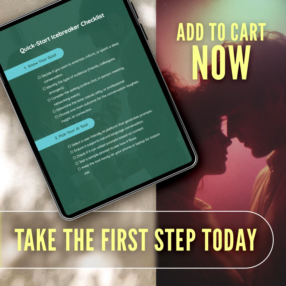 Quick-Start Icebreaker Checklist: AI Icebreaker Tool for Instant Prompts in Any Situation