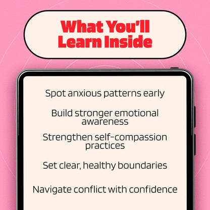 Breaking Free from Anxious Attachment Guide | Digital Download | eBook for Healing & Relationships | How to Fix Anxious Attachment Style