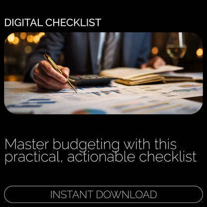 Your Zero-Based Budgeting Action Checklist: Master Your Finances with a Simple, Effective Guide
