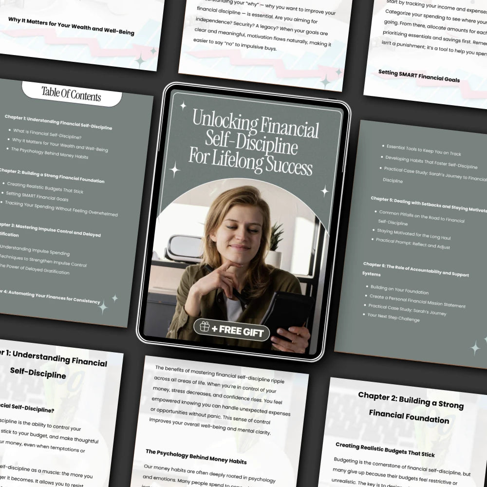 Unlocking Financial Self-Discipline for Lifelong Success | Digital eBook for Building Financial Habits & Confidence | Master Financial Self-Discipline Skills