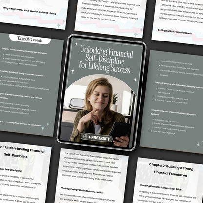 Unlocking Financial Self-Discipline for Lifelong Success | Digital eBook for Building Financial Habits & Confidence | Master Financial Self-Discipline Skills