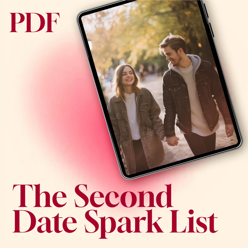 The Second Date Spark List | Digital Checklist for Fun & Flirty Second Date Ideas | Printable eBook Guide for Couples
