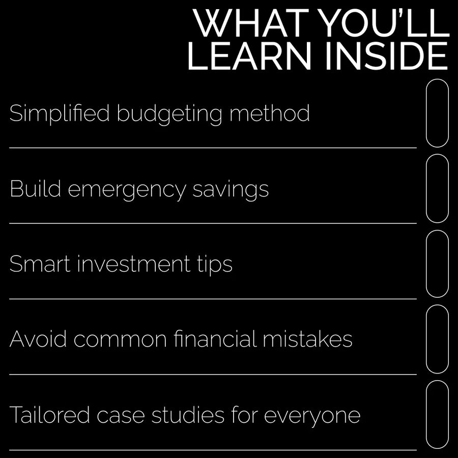 Budget Smarter with 50/30/20: A Simple eBook Guide to Master Your Finances