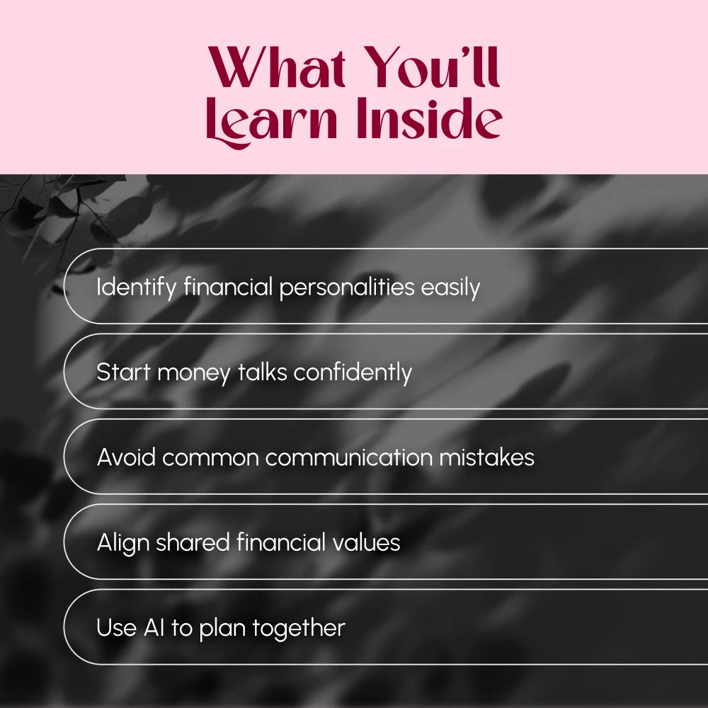 Money Talks: A Practical Guide to Financial Compatibility in Relationships | Financial Compatibility Guide | Talking Money Early eBook