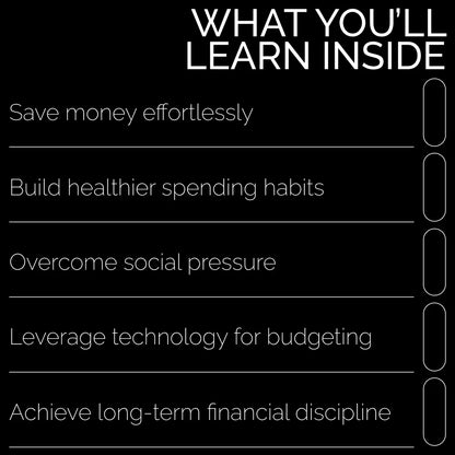 Resetting Your Spending Habits in 30 Days: The Ultimate 30-Day No-Spend Challenge eBook