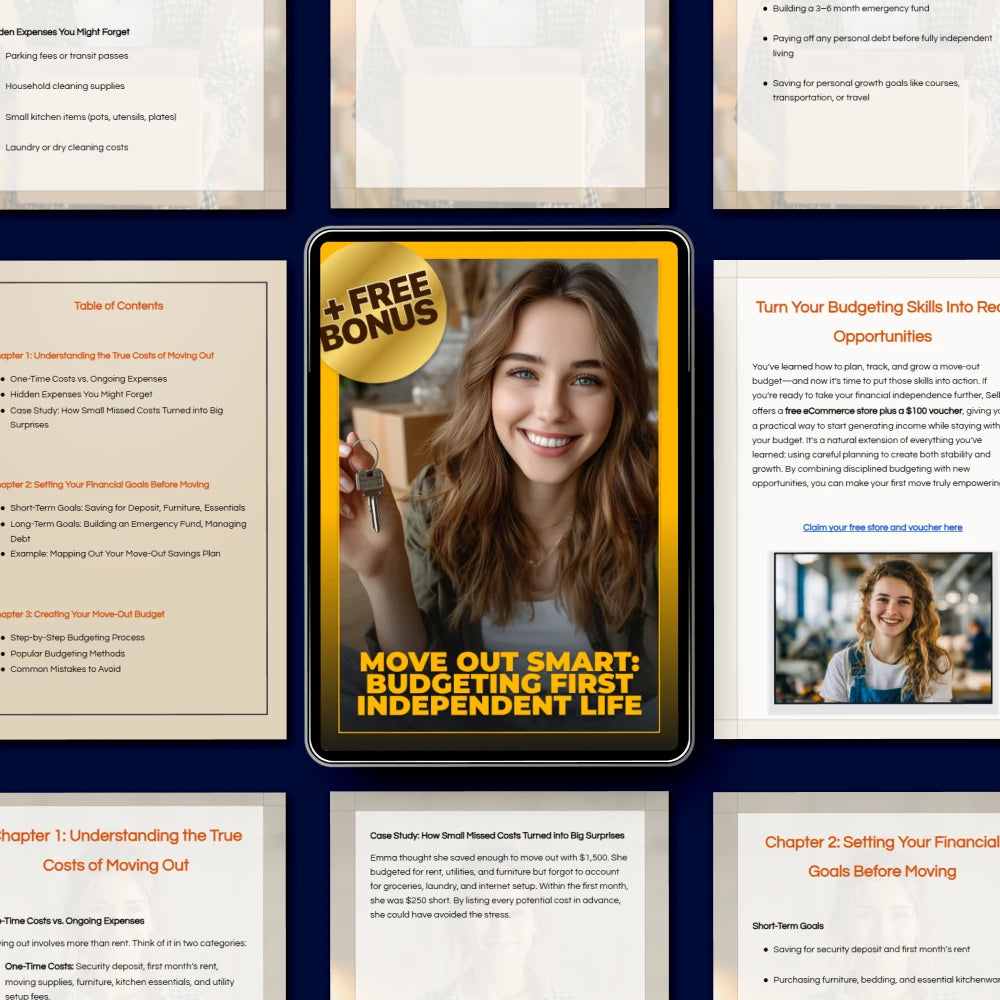 Move Out Smart: Budgeting First Independent Life - Essential eBook on How to Budget for Moving Out