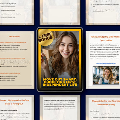 Move Out Smart: Budgeting First Independent Life - Essential eBook on How to Budget for Moving Out