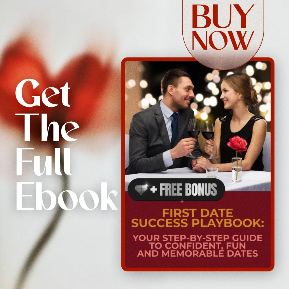 First Date Success Playbook: Your Step-by-Step Guide to Confident, Fun, and Memorable Dates | Dating Ebook, Digital Download, Relationship Guide, Conversation Tips