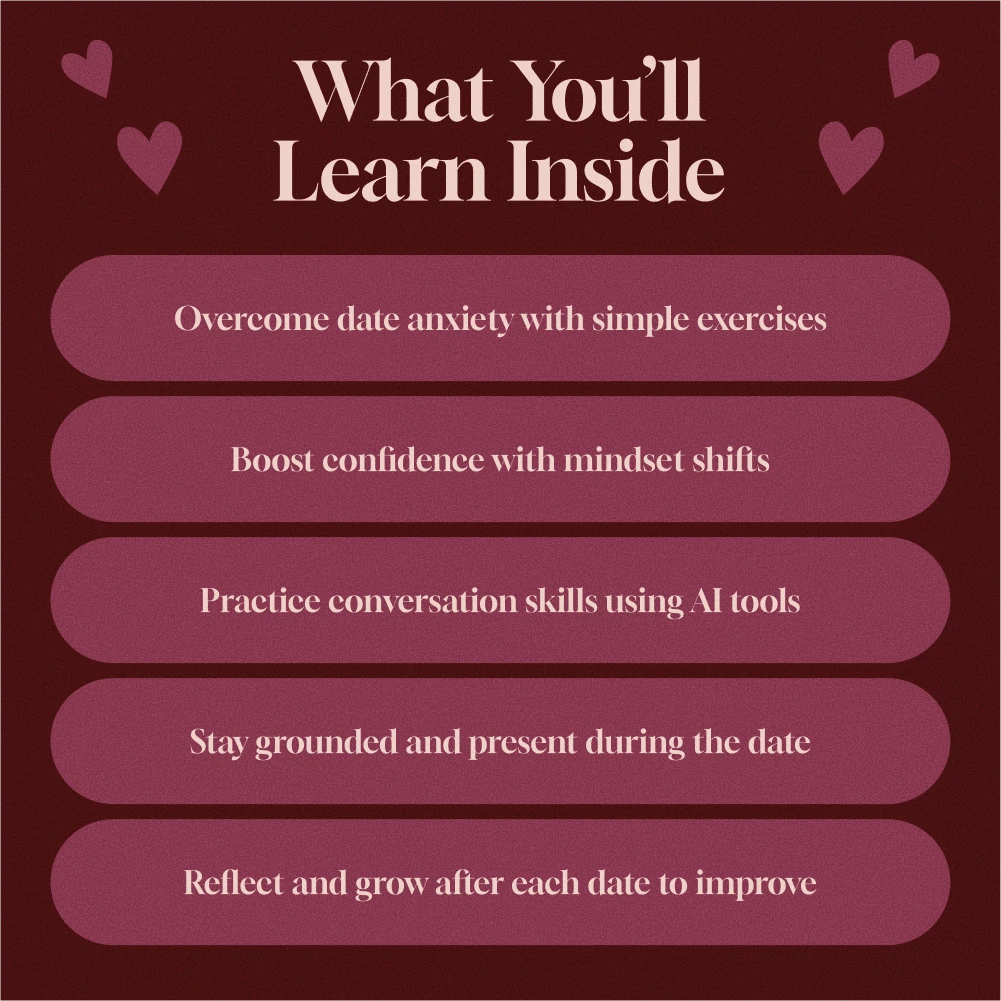 Chill & Chat: A Friendly Guide to Feeling Calm on Dates - How to Feel Less Nervous on Dates eBook & Checklist