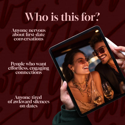 First Date Conversation Mastery Checklist: No Awkward Silences Guaranteed | Digital Download | What to Talk About on a First Date (No Awkward Silences) | Printable Dating Guide & Conversation Starters