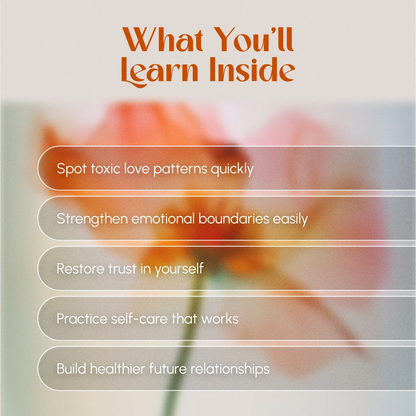 Finding Yourself Again After Love Bombing: A Journey Back to Emotional Freedom | Recovering From Love Bombing Routine | Digital Healing Guide, Self-Care eBook, Emotional Recovery Checklist