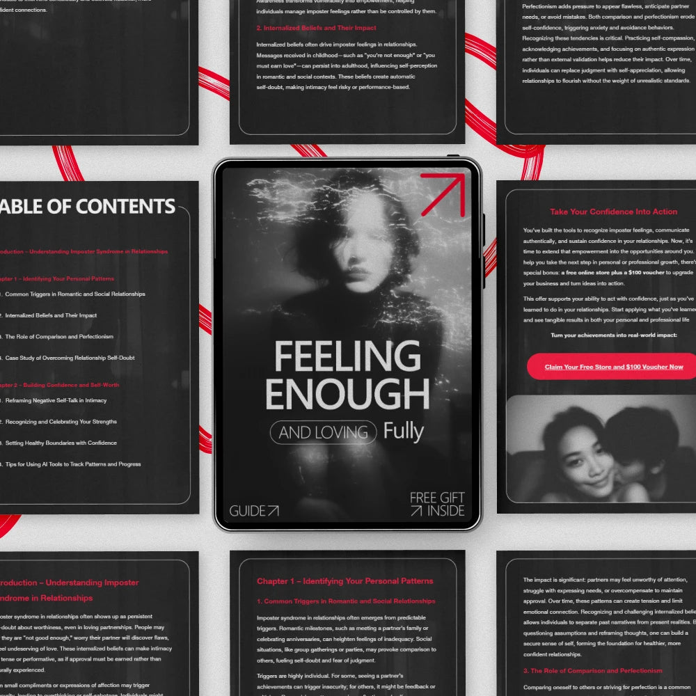 Feeling Enough and Loving Fully: A Guide to Overcoming Imposter Syndrome in Relationships