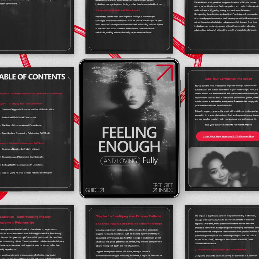 Feeling Enough and Loving Fully: A Guide to Overcoming Imposter Syndrome in Relationships