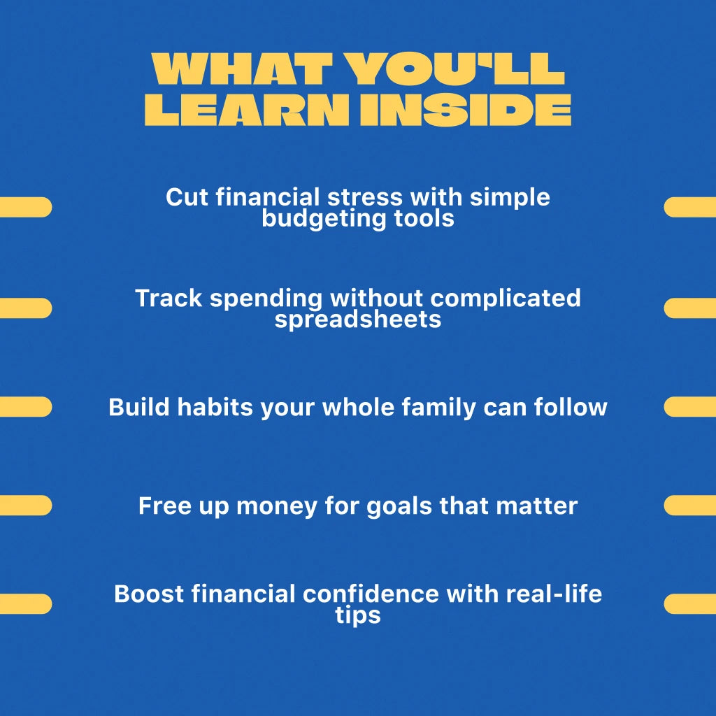 Home Budget, Happy Wallet: Mastering Your Money Where It Matters Most | Guide on How to Manage a Budget at Home | Digital Download eBook