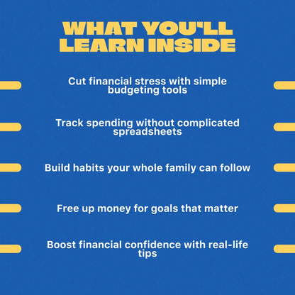 Home Budget, Happy Wallet: Mastering Your Money Where It Matters Most | Guide on How to Manage a Budget at Home | Digital Download eBook
