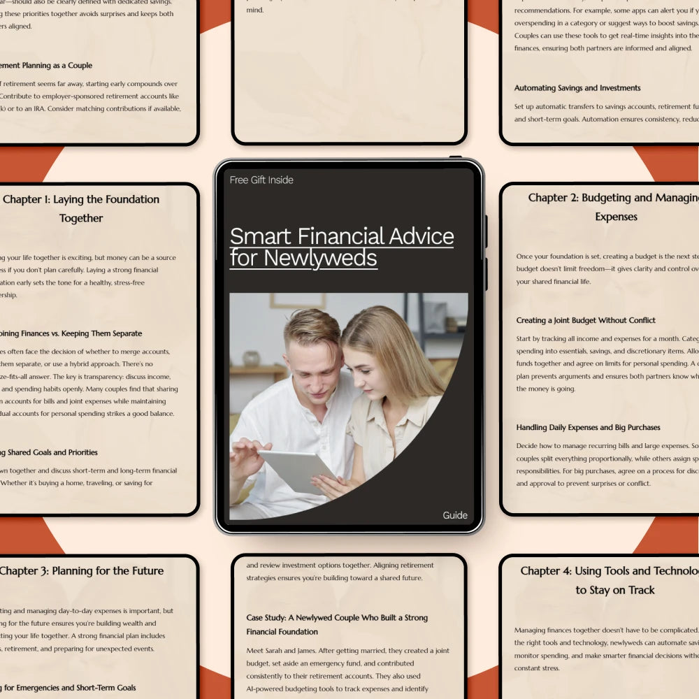 Smart Financial Advice for Newlyweds Guide | Marriage Money Planning, Budgeting & Future Goals