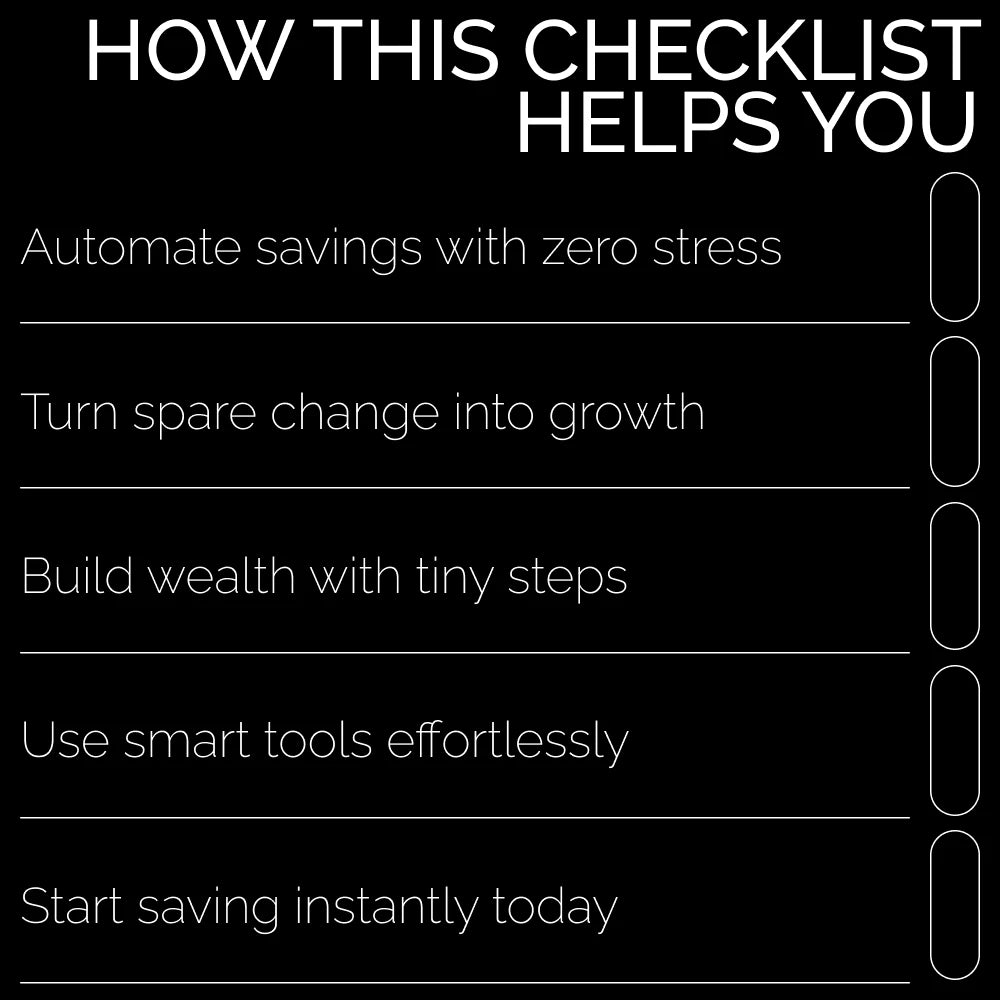The Lazy Genius's Checklist for Growing Your Savings While You Sleep | Passive Ways to Grow Savings | Printable Money-Saving Checklist | Digital Download for Easy Automated Savings