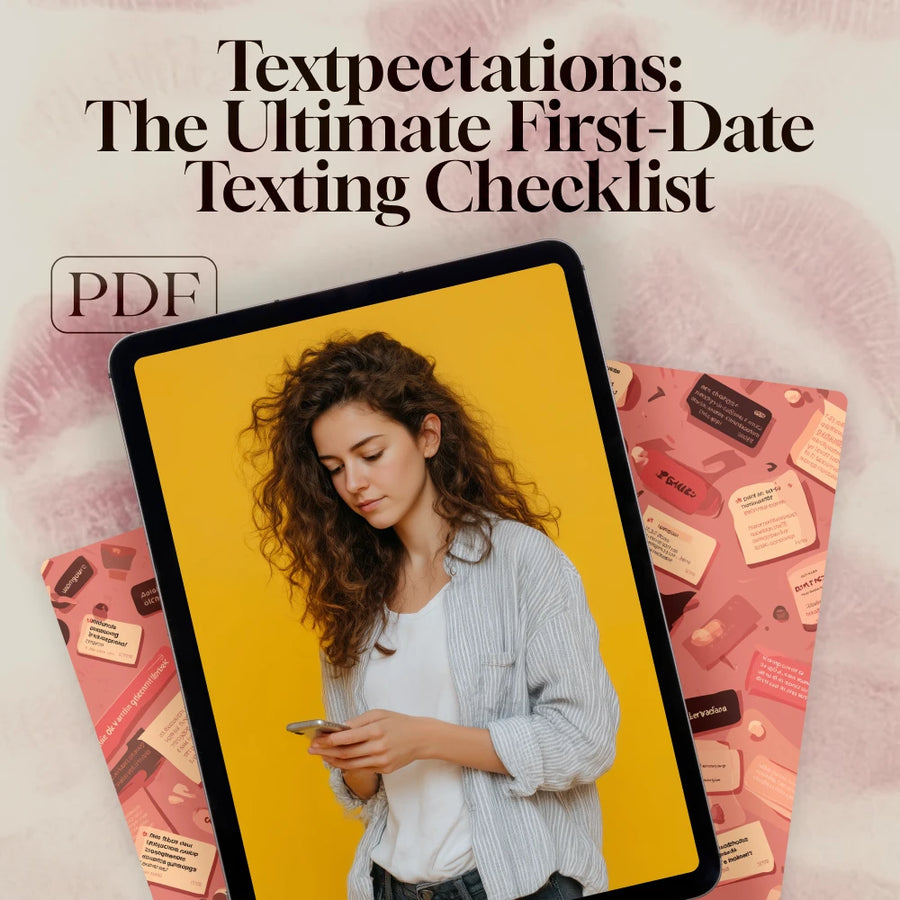 Textpectations: The Ultimate First-Date Texting Checklist | Digital Download Guide for When to Text After First Date, Flirty Message Templates & Dating Confidence Tips