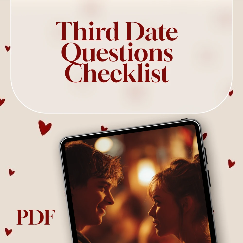Third Date Questions Checklist: Spark Real Connection & Fun Conversations - Digital Download
