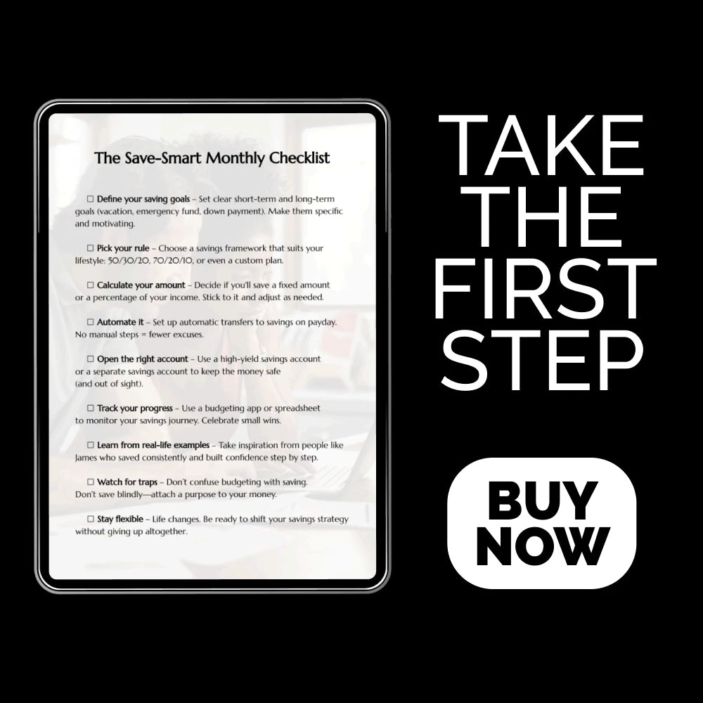 The Save-Smart Monthly Checklist: A Simple Guide to Achieving Your Saving Goals