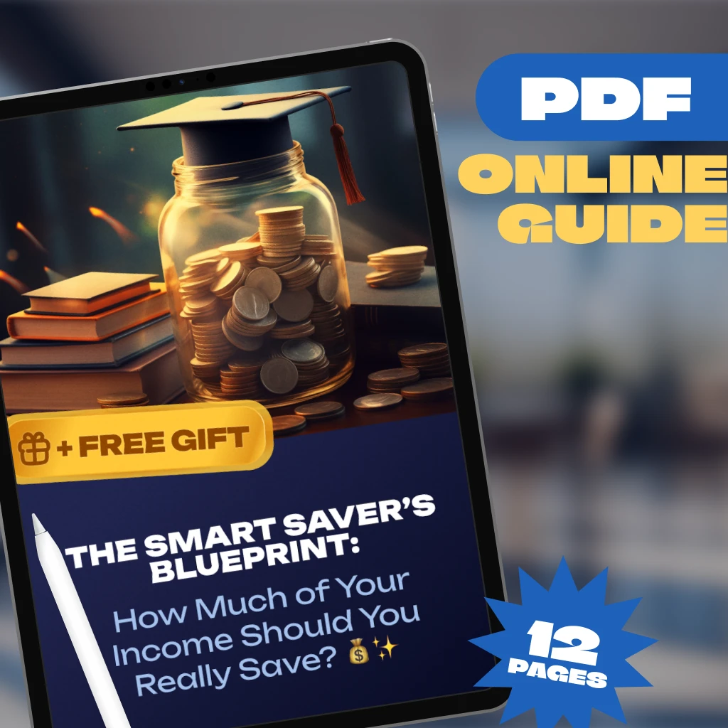 The Smart Saver’s Blueprint: How Much of Your Income Should You Really Save | Personal Finance Guide | Savings Rate Calculator | Budgeting eBook