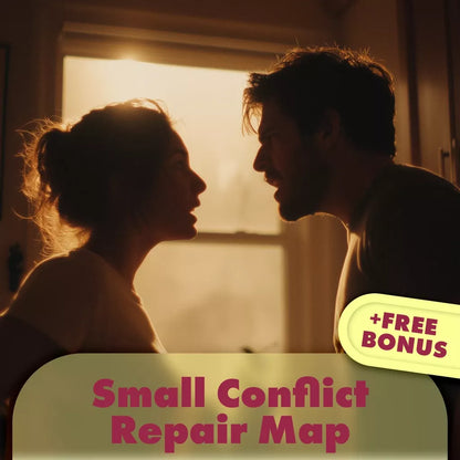 Small Conflict Repair Map: Scripts That Work | Printable Digital Download Checklist for Communication, Emotional Intelligence & Conflict Resolution