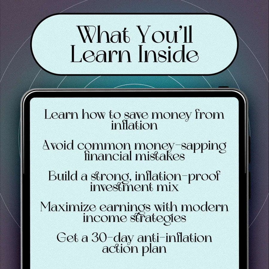 Inflation-Proof: Smart Strategies to Shield Your Money and Grow Wealth | Ebook on How to Save Money from Inflation, Build Wealth & Budget Better