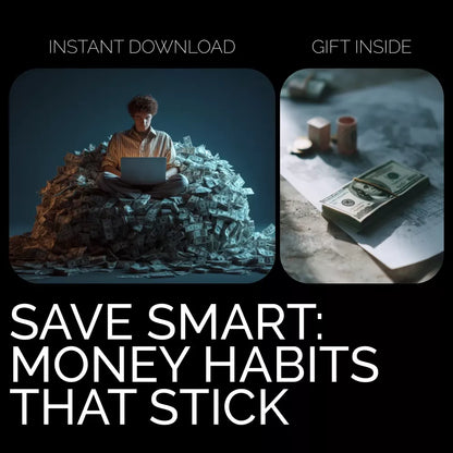 Save Smart: Mastering Money Habits That Stick | Budgeting Guide, Money-Saving eBook, Financial Planning Printable, Personal Finance Digital Download