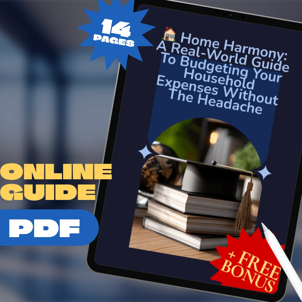 Home Harmony: A Real-World Guide to Budgeting Your Household Expenses Without the Headache | How to Make a Budget for Home Expenses | Printable PDF Financial Guide