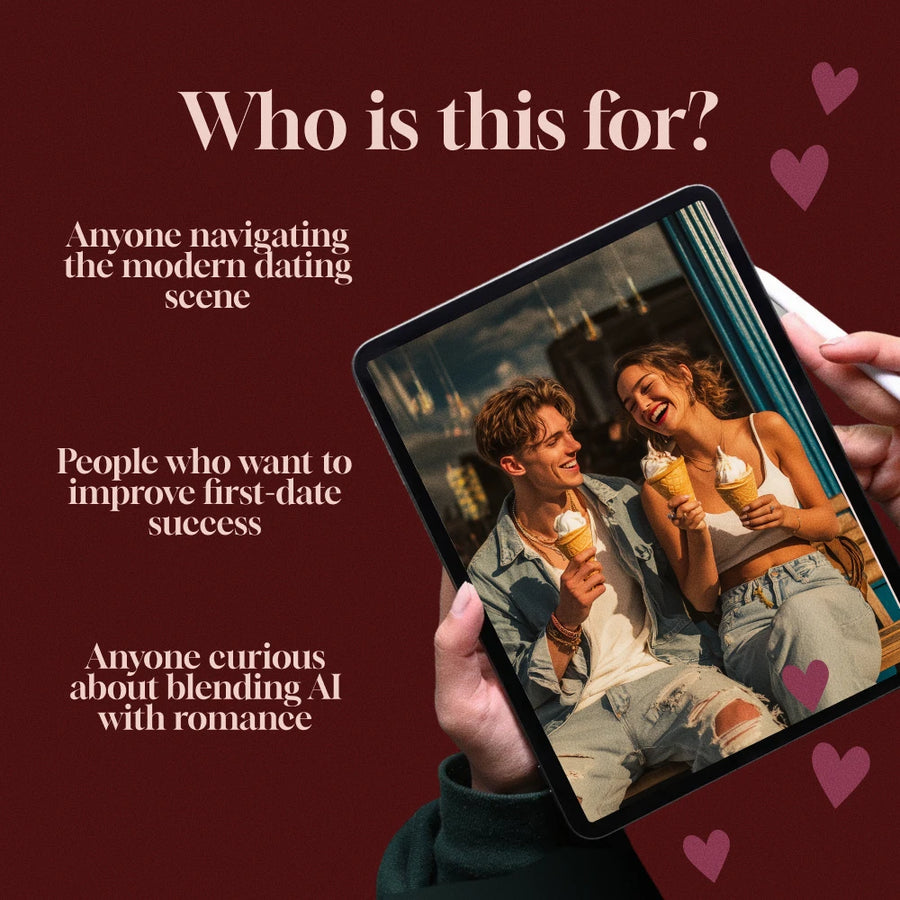How to Pace Romance: First 3 Dates Blueprint | Digital Dating Guide for Men & Women | Relationship Building eBook | AI Dating Tips & Conversation Starters