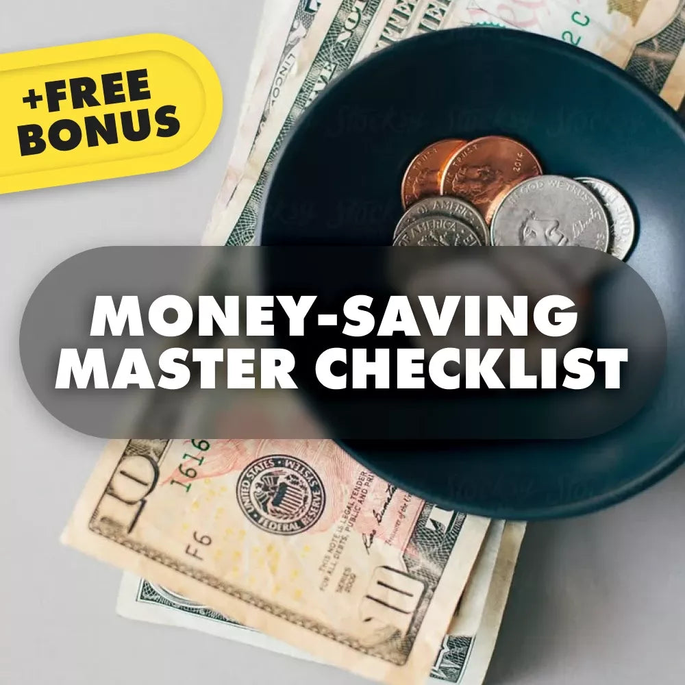 The Ultimate 2025 Money-Saving Master Checklist: Smart, Simple, and Stress-Free | How to Save Money in 2025 | Digital Download for Budgeting & Financial Planning