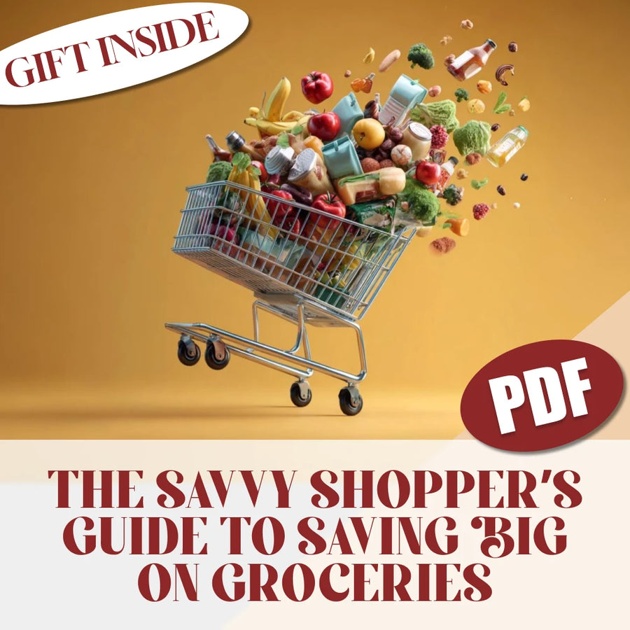 Smart Cart: The Savvy Shopper’s Guide to Saving Big on Groceries – Digital Guide | How to Save Money Food Shopping eBook | Budget Meal Planner & Grocery Checklist