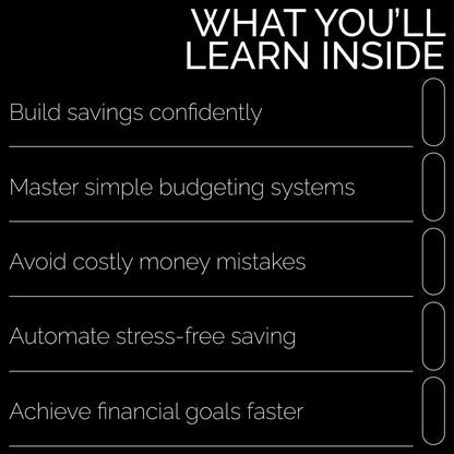 Master Your Paycheck | Smart Money Guide on How Much to Save Each Paycheck | Budgeting, Saving & Financial Planning Ebook