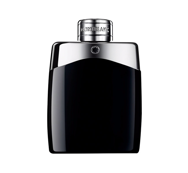 Legend Montblanc eau de toilette men's perfume bottle black